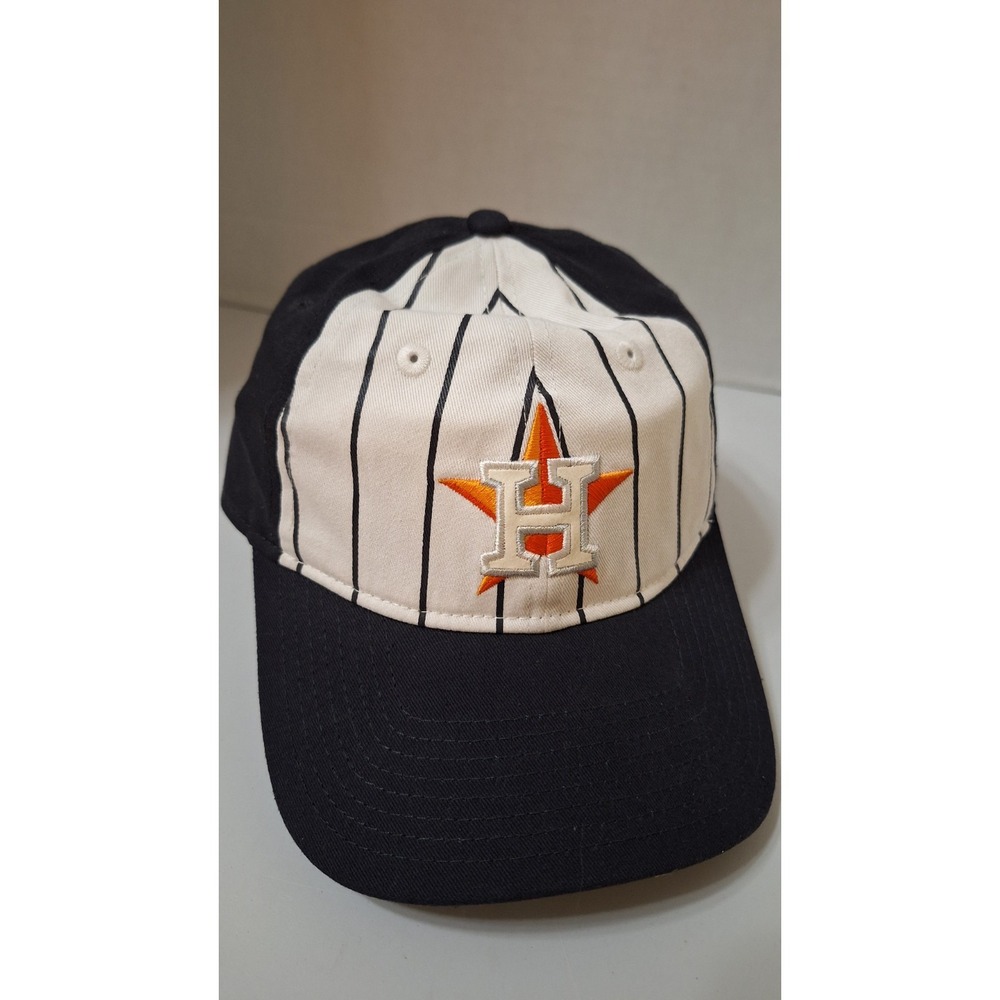Houston Astros Hat MLB Strapback Women Med Fit Aprox 7 3/8" Youth Lg New Era Cap